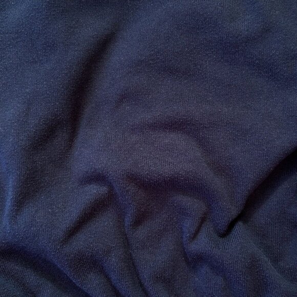 Tommy Hilfiger Men’s Crewneck Cotton Sweater L Red Navy Colorblock Logo - Picture 6 of 7